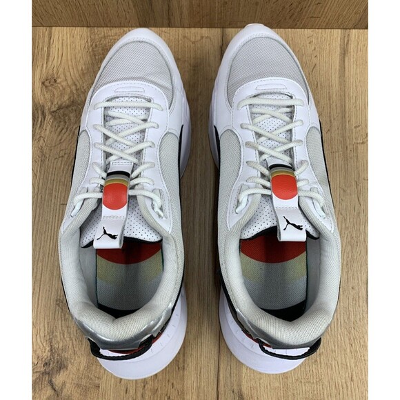 Puma Wild Rider As Lace Up Sneaker Shoes Mens Size 13 White Casual 382552-01 - Picture 12 of 16